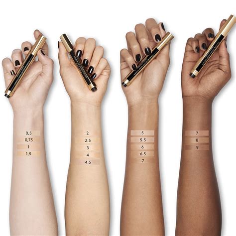 ysl touche eclat concealer swatches|ysl touche eclat original shade.